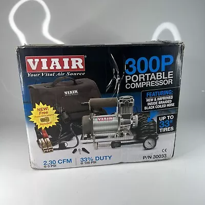 ViAir 300P Portable 150 PSI 12V 33 Percent Duty Compressor Kit Up To 33  Tire • $139.99