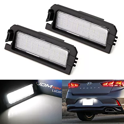 18-SMD LED License Plate Light Kit For Hyundai Sonata Elantra Veloster Kia K5 • $17.99