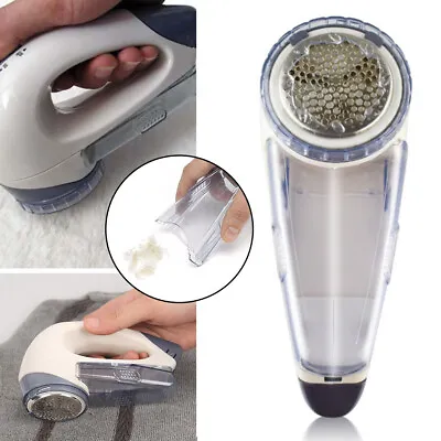 £7.85 • Buy Lint Remover Battery Clothes Electric Bobble Fluff Fabric Shaver Fuzz Off