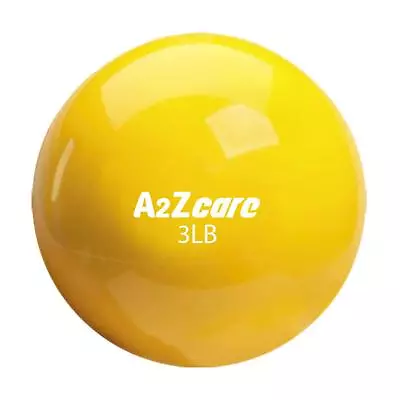 A2ZCARE Toning Ball - Soft Weighted Mini Medicine Ball | Single 3lbs • $23.95