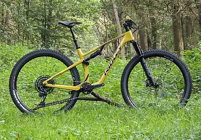 Ridley Raft Trail Carbon Vollgefedertes Mountain Bike Fully Yellow • $4999.57