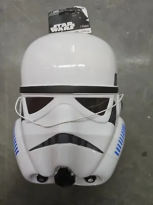 Storm Trooper Helmet Mask Plastic Disney Branded Star Wars Branded New • $5.95
