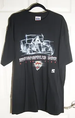 1999 Vintage Indianapolis Motor Speedway Indy 500 83rd Running T-Shirt XL Black • $20