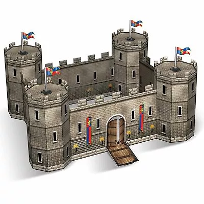 3d Medieval Castle Table Decoration Medieval Knights Party Decorations - 46cm • £15.67