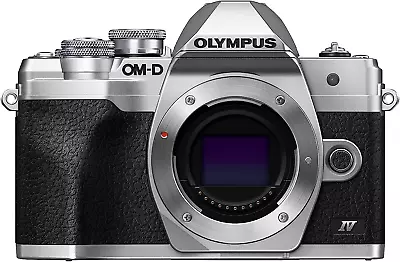 NEW Olympus OM-D E-M10 Mark IV 20.3MP Mirrorless Camera - Silver Body From JAPAN • $1240.10