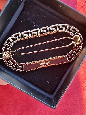 Authentic New Versace Greca Hair Pin  • $132.46