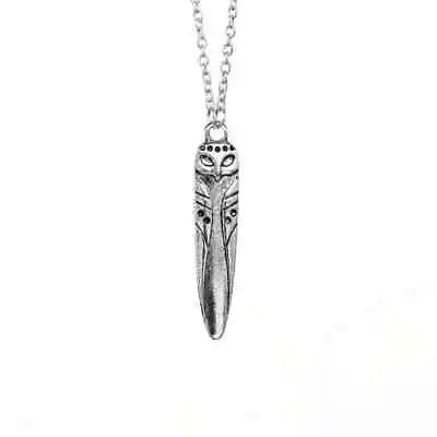 Silvery Vintage Owl Moon Phase Pendant Necklace Jewelry Men Fashion Women Trendy • $9.98