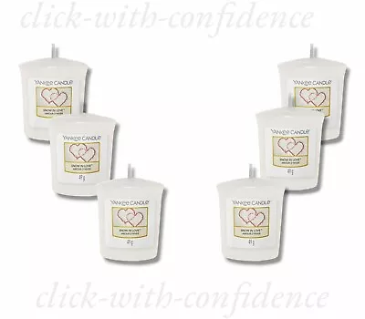 6 X Yankee Candle Snow In Love 49g • £11.99