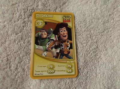 £0.99 • Buy Morrisons- Disney Paris: 20th Anniversary  WOODY & BUZZ  #K1 Trading Card