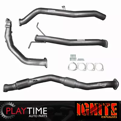 3 Inch Ignite Exhaust For Navara D22 2.5L 2007-2015 With Cat & Pipe Only Raw • $675