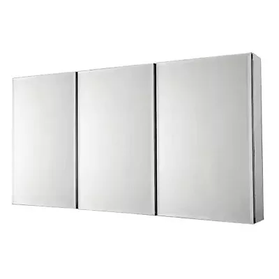 Pegasus 36 In. W X 31 In. H Rectangular Aluminum Medicine Cabinet With Mirror • $199