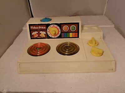 Vintage 1978 Fisher Price Magic Stove Top From Toy Kitchen Set #919 • $9.95