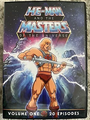 HE-MAN And The MASTERS OF THE UNIVERSE Volume 1: 20 Episodes DVD NEW 2011 • $7.95