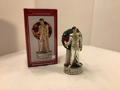 Heirloom Ornament “Christmas With Elvis” Lights Up W/Box Song ‘If Every Day Was  • $25