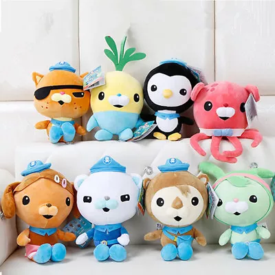 20cm Octonauts Plush Doll Kids Baby Toddler Soft Bear Stuffed Animals Toy • $24.15