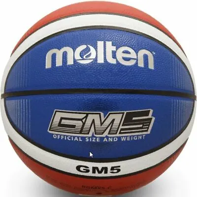 Molten GMX5-C Basketball Junior 27.5 Size 5 - GM5X-C Children's Size US Seller • $39.99