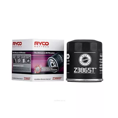 Ryco Syntec Oil Filter Z386ST   • $34.09