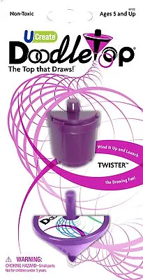 U-Create Doodletop Wind Up Twister Activity • $18.03