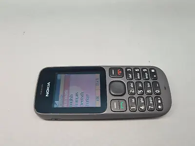 £20.40 • Buy Nokia 100 - Phantom Black (Unlocked) C Mobile Phone TOP Condition
