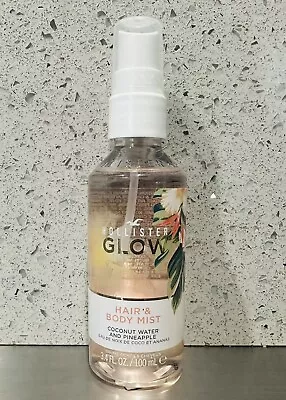 HOLLISTER GLOW HAIR & BODYMIST COCONUT 🥥 WATER & PINEAPPLE 🍍 100ml *NEW* • £24.99