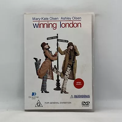 Winning London Olsen Twins Rare DVD Movie Film VGC Free Post R4 PAL • £13.23