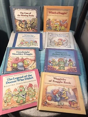 8 Vintage Hardcover Fraggle Rock Books 1980s Jim Henson Weekly Reader Books • $19.99