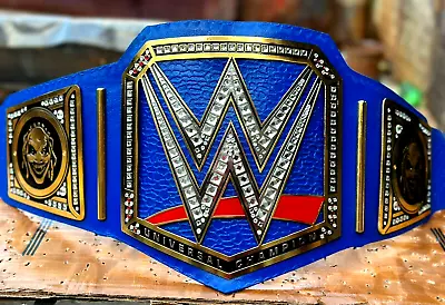 WWE BRAY WYATT Fiend Blue Universal Wrestling Championship Title Belt 2mm • $189.99