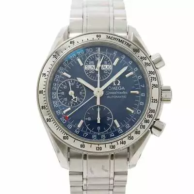 OMEGA Speedmaster Triple Calendar 3523.80 Automatic Blue Dial Mens 90229125 • $2587.63