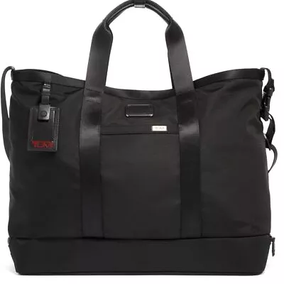 TM Alpha 3 Tote Bag Black 2203152D NEW • $216