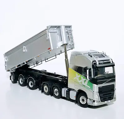 Volvo FH4 Globetrotter XXL 6x2+asphalt/sand Trailer Tipper WSI Truck Models • $194.84