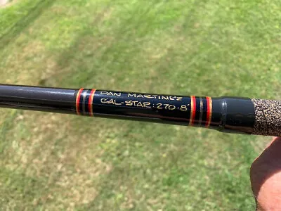 Calstar Custom Wrapped 270- 8' Fishing Rod Excellent • $179.99