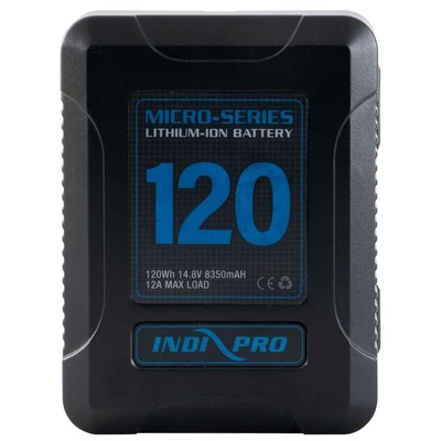 $299.99 • Buy IndiPRO Micro-Series 120Wh V-Mount Li-Ion Battery #VMP120S