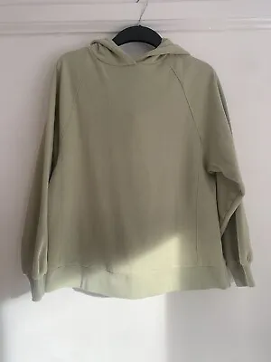 Zara Girls Green Hoodie Sweatshirt  Age 13-14 • £5.50