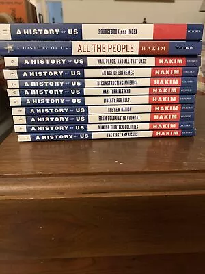 A History Of The US - Complete Set Of 11 / Like New • $55