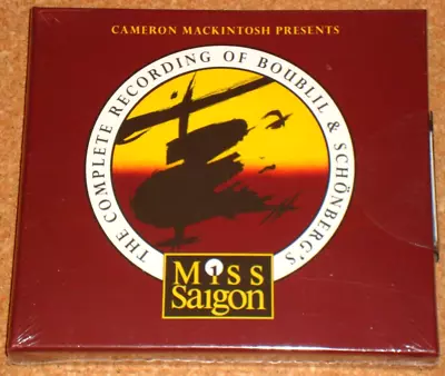 MISS SAIGON - Complete Boublil & Schonberg Recording - 2 CD Box Set - NEW/SEALED • £17.99