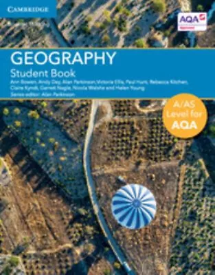 A/AS Level Geography For AQA Student Book Paperback • £6.73