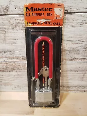 Vintage Master Lock Bike And Equipment Lock No. 518 • $19.95