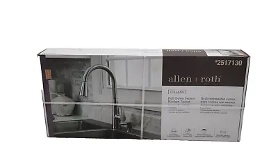 Allen + Roth Tolland Stainless Steel 1-Handle Deck-mount Kitchen Faucet • $44.99