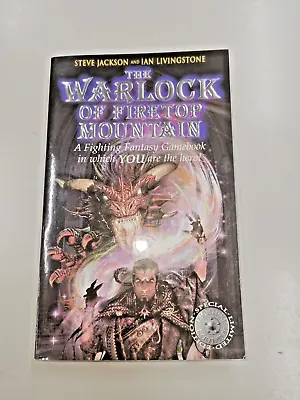 The Warlock Of Firetop Mountain By Steve Jackson Ian Livingstone (Paperback... • £25.83