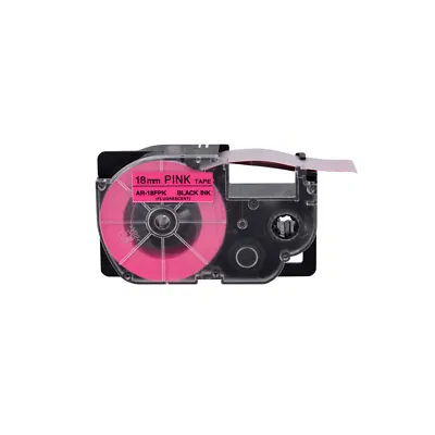 £10.79 • Buy 1PK Fluorescent Pink Tape Cartridge XR-18FPK For Casio KL-120 EZ Label Printer