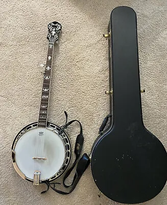 Fender Deluxe 5-String Banjo W/ TKL Hard Case -  Strap - Strings • $524.98