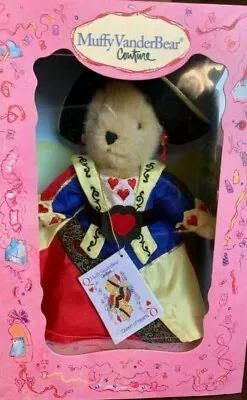 Muffy Vanderbear Limited Edition Queen Of Hearts Plush Teddy Bear NABCO 8   • $19.98
