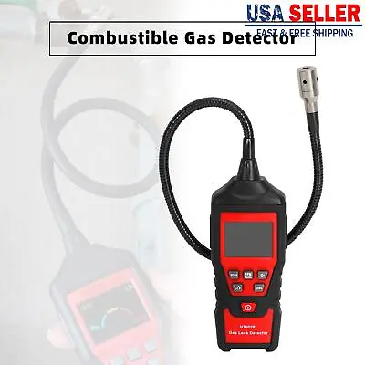 Portable Combustible Natural Gas Propane Leak Detector LCD Tester Visual Leakage • $61.89