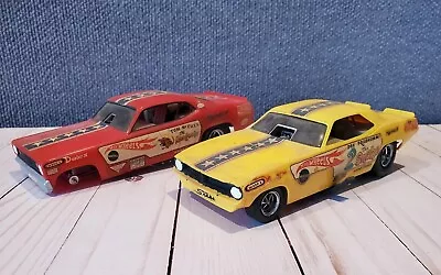 Vintage Snake & Mongoose Plastic Model Funny Car Kits Built 1:24 Monogram Revell • $199.95