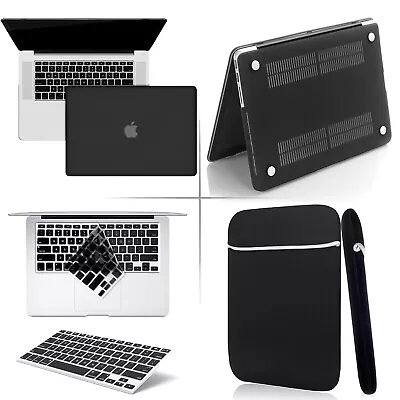 13  Matte Case Sleeve Bag Macbook Pro Retina Hard Keyboard Skin Screen Protector • $47.49