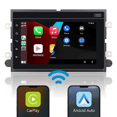 Car Stereo For Ford F150 F250 CarPlay Android Auto High Power Output Bluetooth • $150