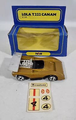 Vintage Polistil Lola T.222 CANAM E35 Boxed Diecast 1.43 Scale V RARE • $37.35