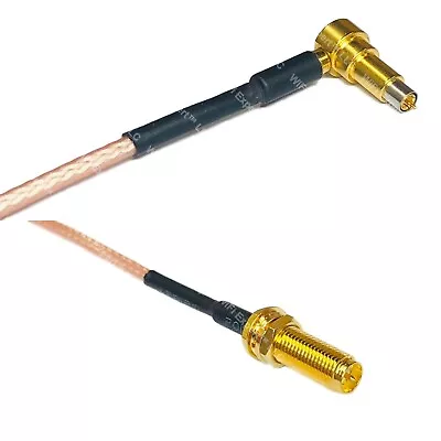 RG316 MS-156 MALE ANGLE To RP-SMA Female Long RF Cable Rapid-SHIP LOT • $8.74