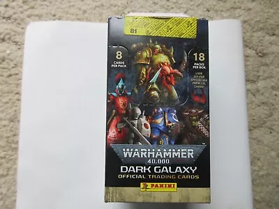 Panini Warhammer 40K Dark Galaxy Cards - Voidborn Adamantium Vanguard Crusade • £2.95