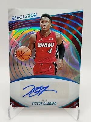 $20 • Buy 2022-23 Panini Revolution Autograph Auto Victor Oladipo Miami Heat Infinite /35